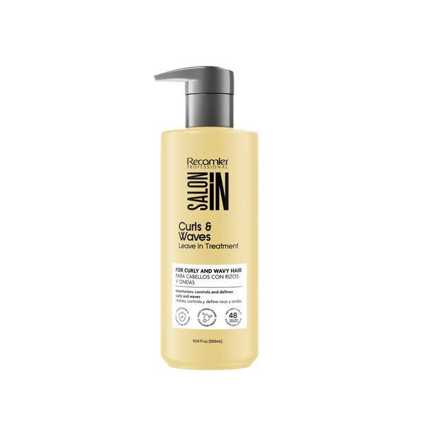 Tratamiento Leave In Salon In Sin Enjuague Curls & Waves X 300 ml