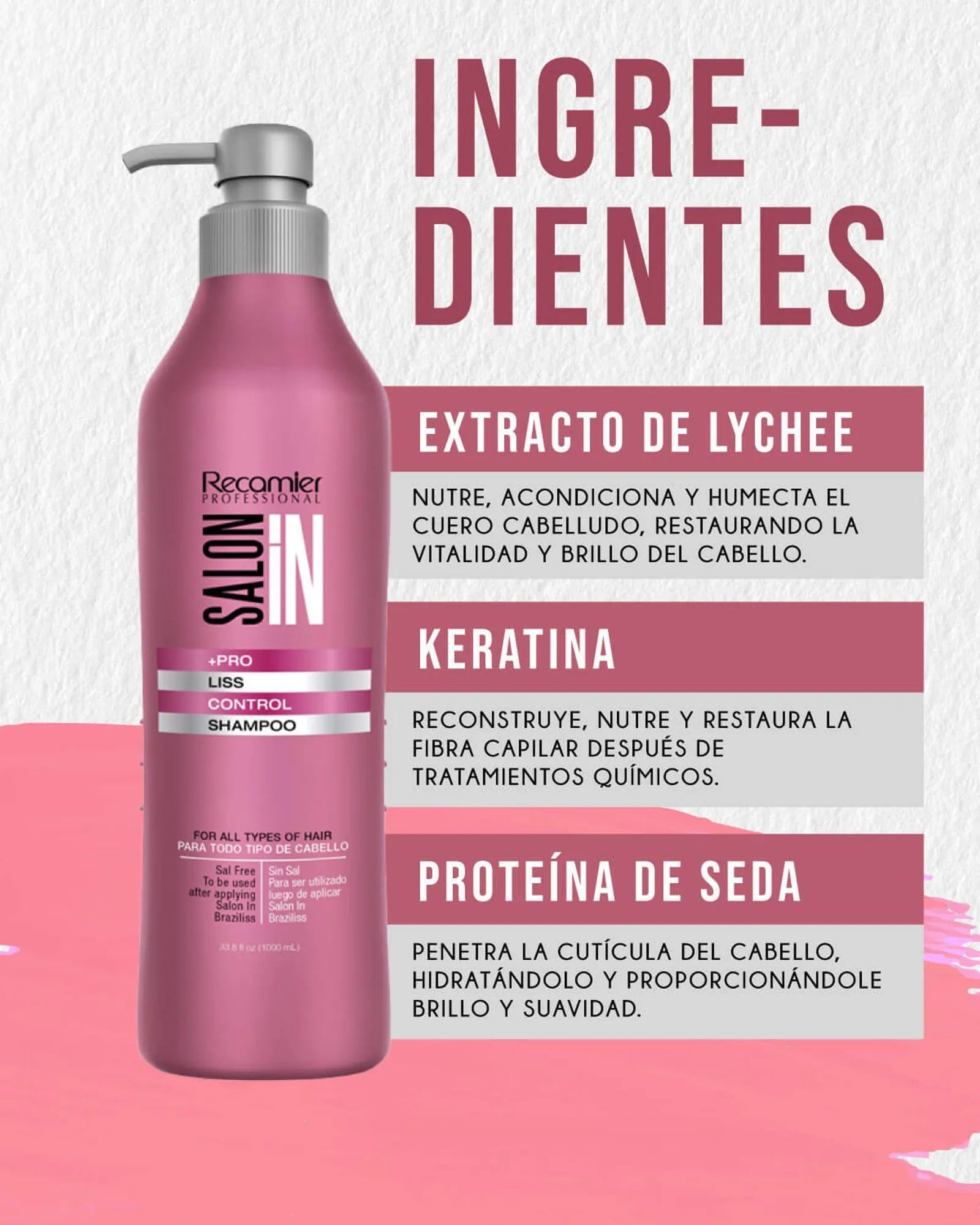 SH LISS CONTROL SALON IN RECAMIER x1000 ml