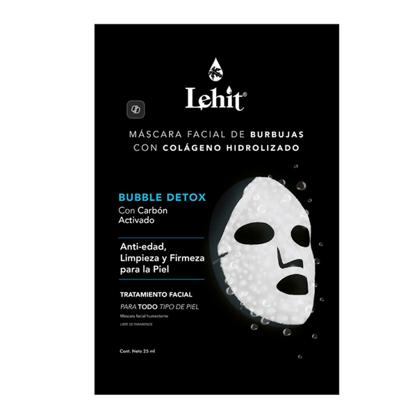 MASCARILLA FACIAL DETOX CARBON ACTIVADO X20ML
