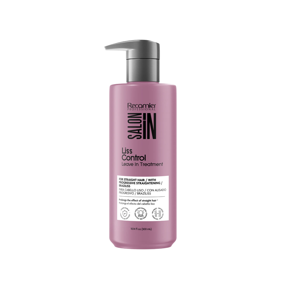 Tratamiento Leave In Salon In Sin Enjuague Liss Control 300 ml