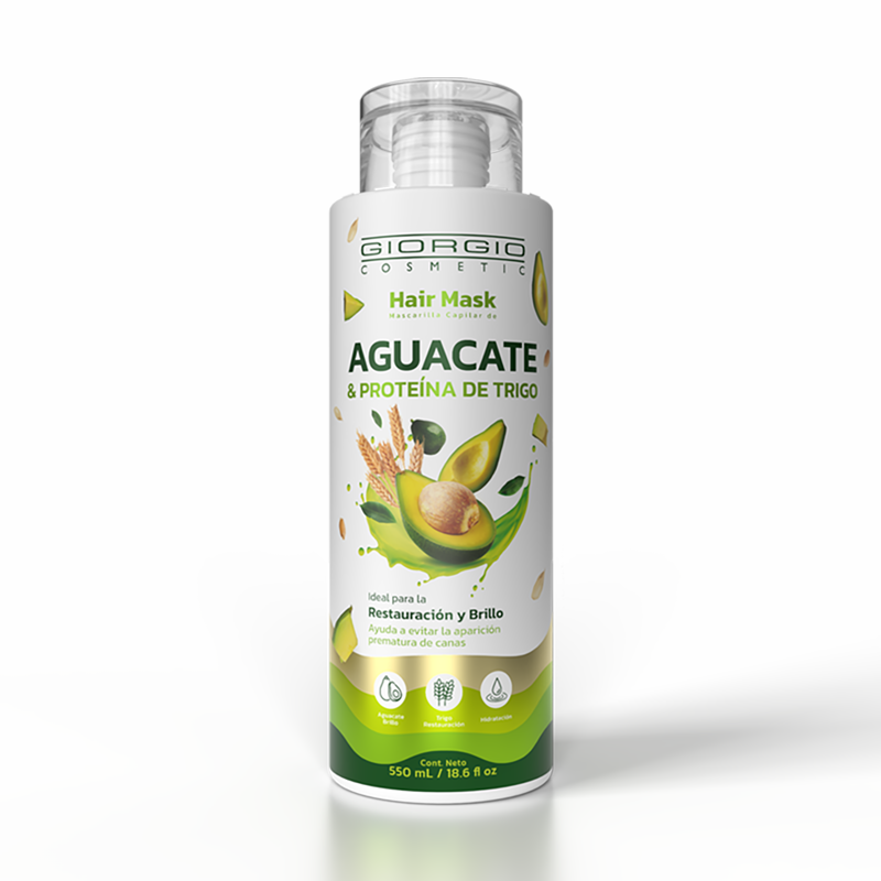 MASCARILLA CAPILAR AGUACATE GIORGIO X 550ML