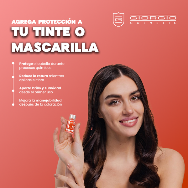 Ampolla Shot Capilar Aminokeratina Giorgio 22ml