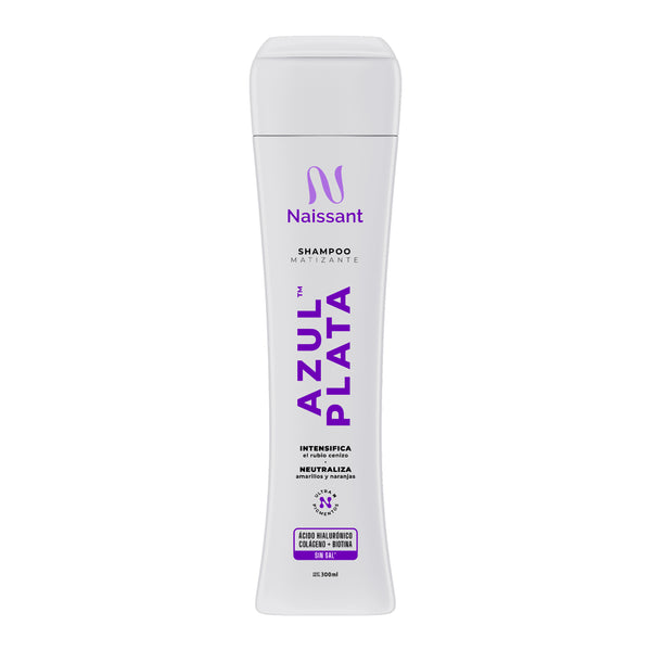 Shampoo Matizante Naissant Tratamiento X 300 ml Azul Plata