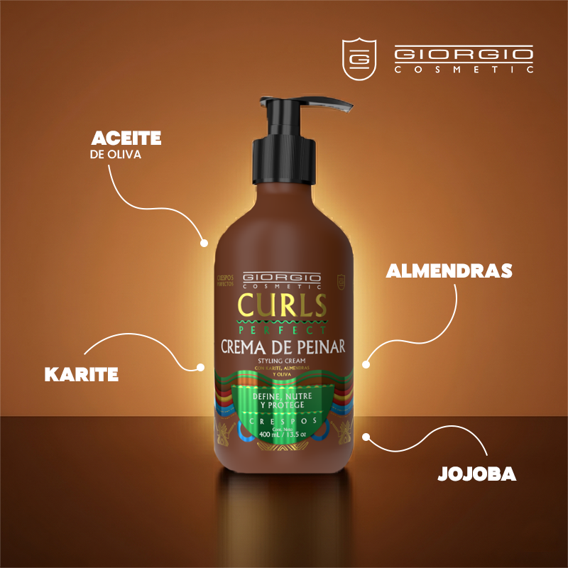 CREMA DE PEINAR CURLS PERFECT GIORGIO X400ML