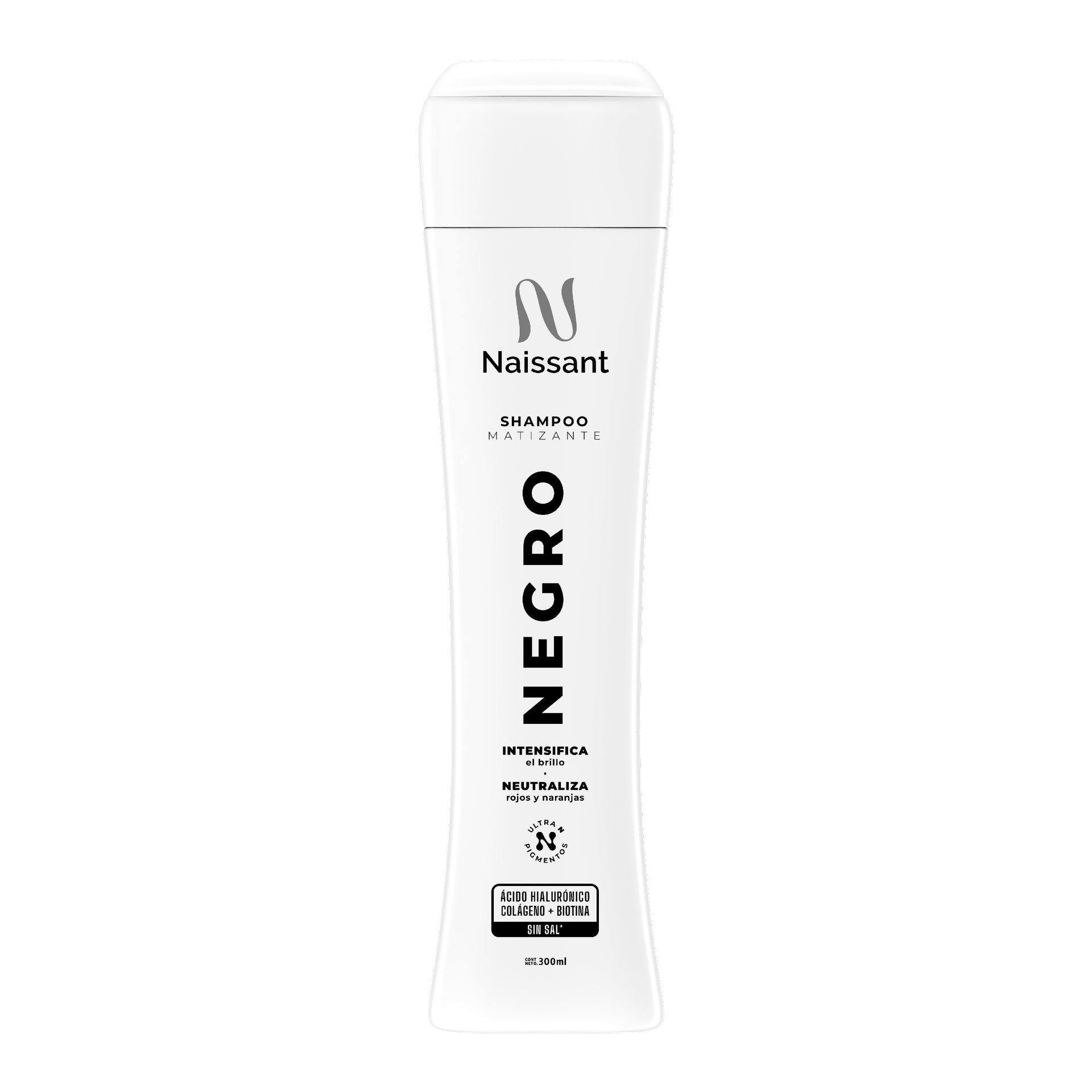 Shampoo Matizante Naissant Tratamiento X 300 ml Negro
