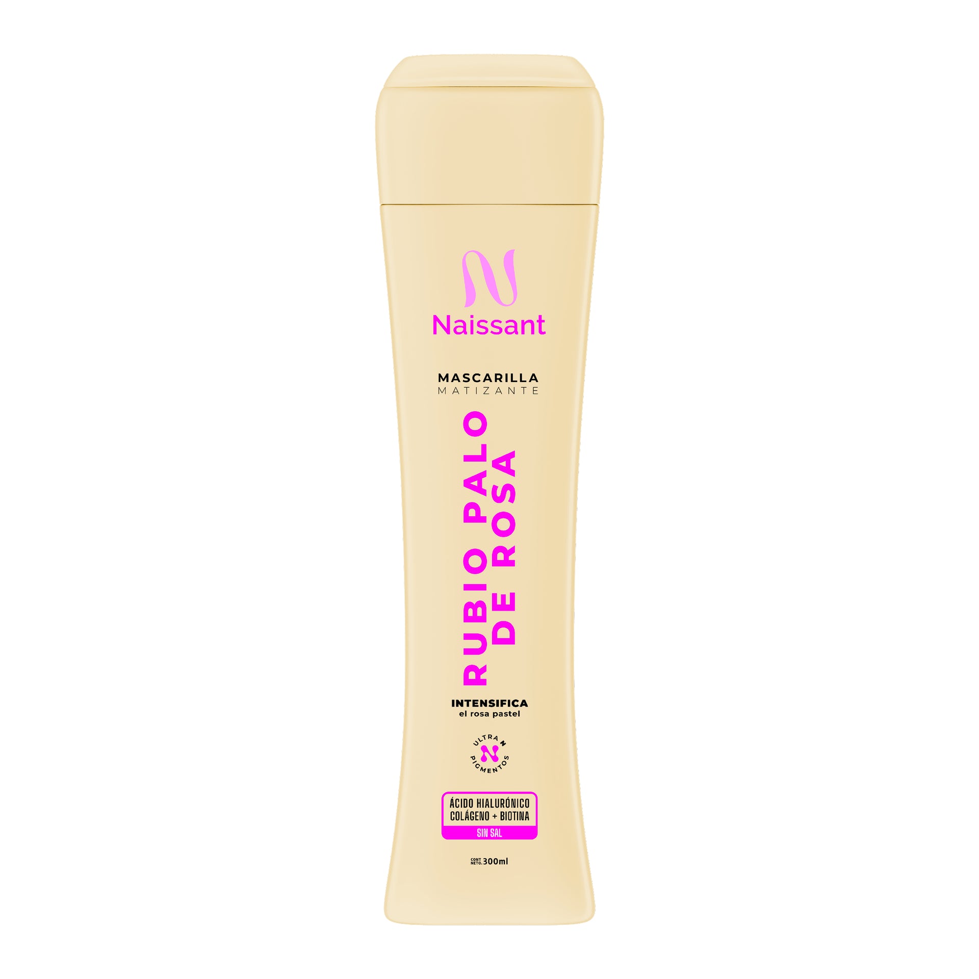 Mascarilla Matizante Naissant Tratamiento X 300 ml Rubio Palo de Rosa