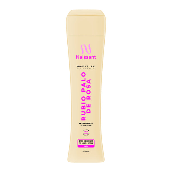 Mascarilla Matizante Naissant Tratamiento X 300 ml Rubio Palo de Rosa