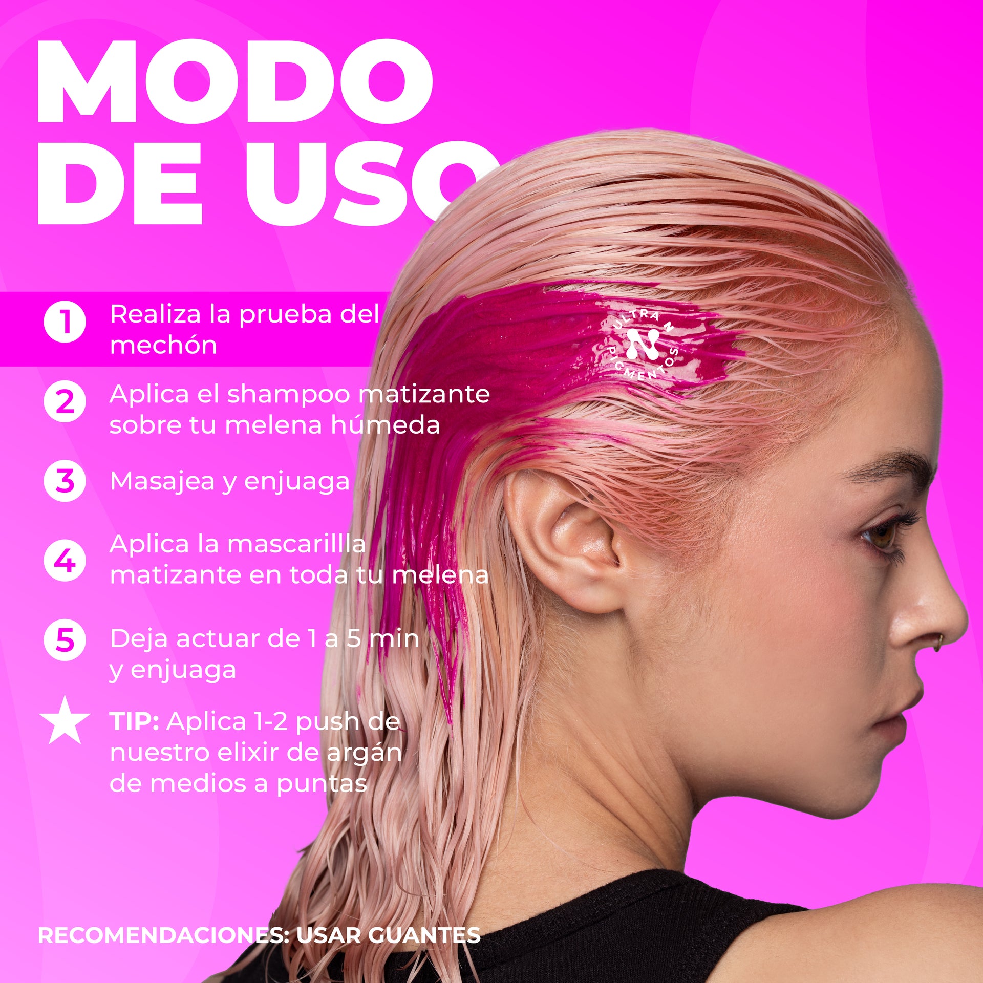 Mascarilla Matizante Naissant Tratamiento X 300 ml Rubio Palo de Rosa
