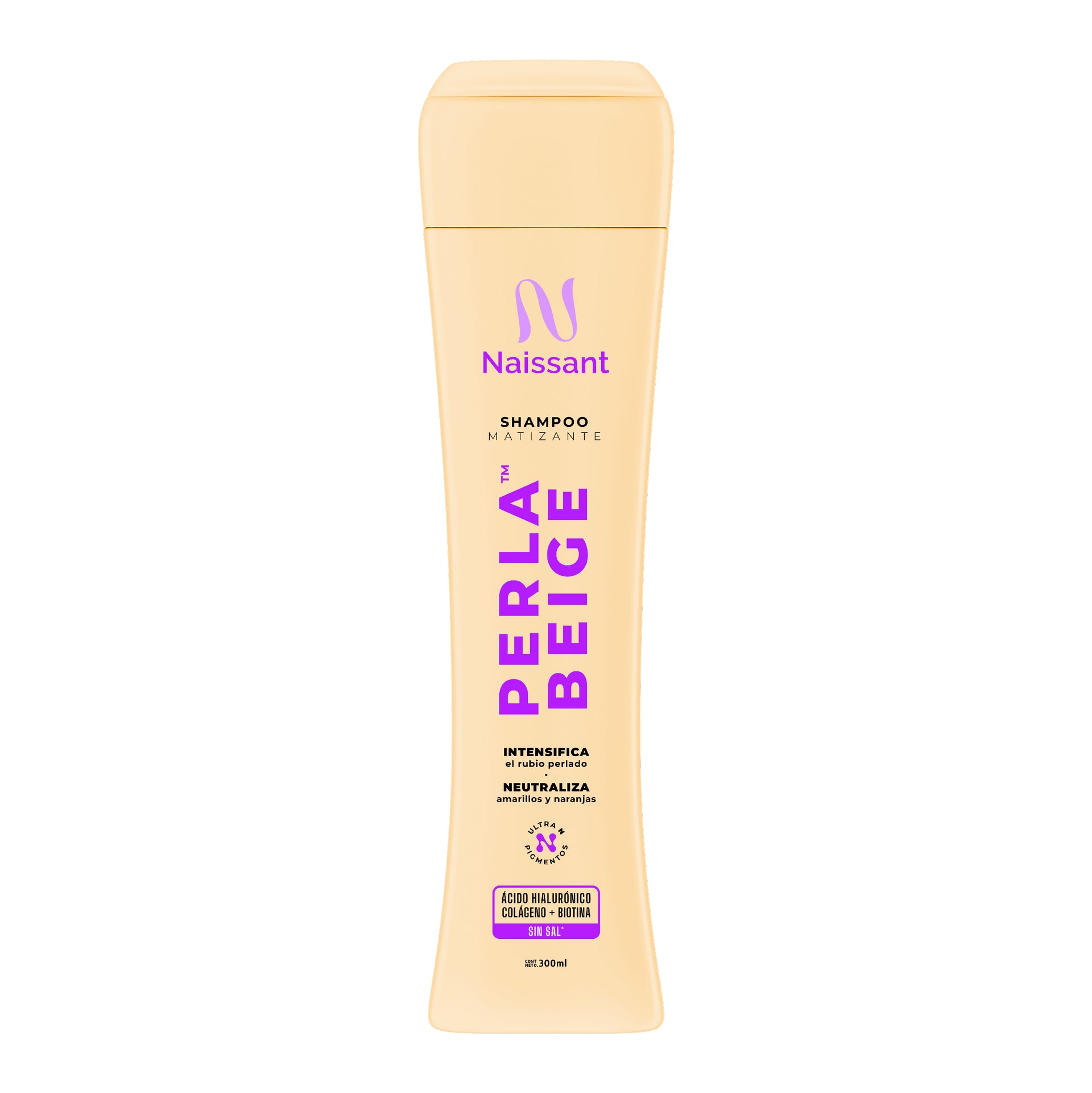 Shampoo Matizante Naissant Tratamiento X 300 ml Beige Perla