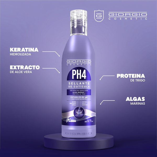 Sellante de Cuticula Kera Protein Ph4 350 ml Giorgio