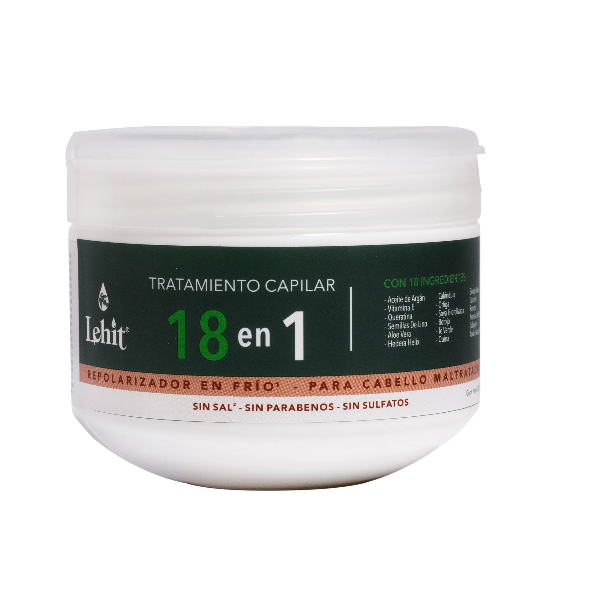 TRATAMIENTO REPOLARIZADOR 18 EN 1 LEHIT X300ML