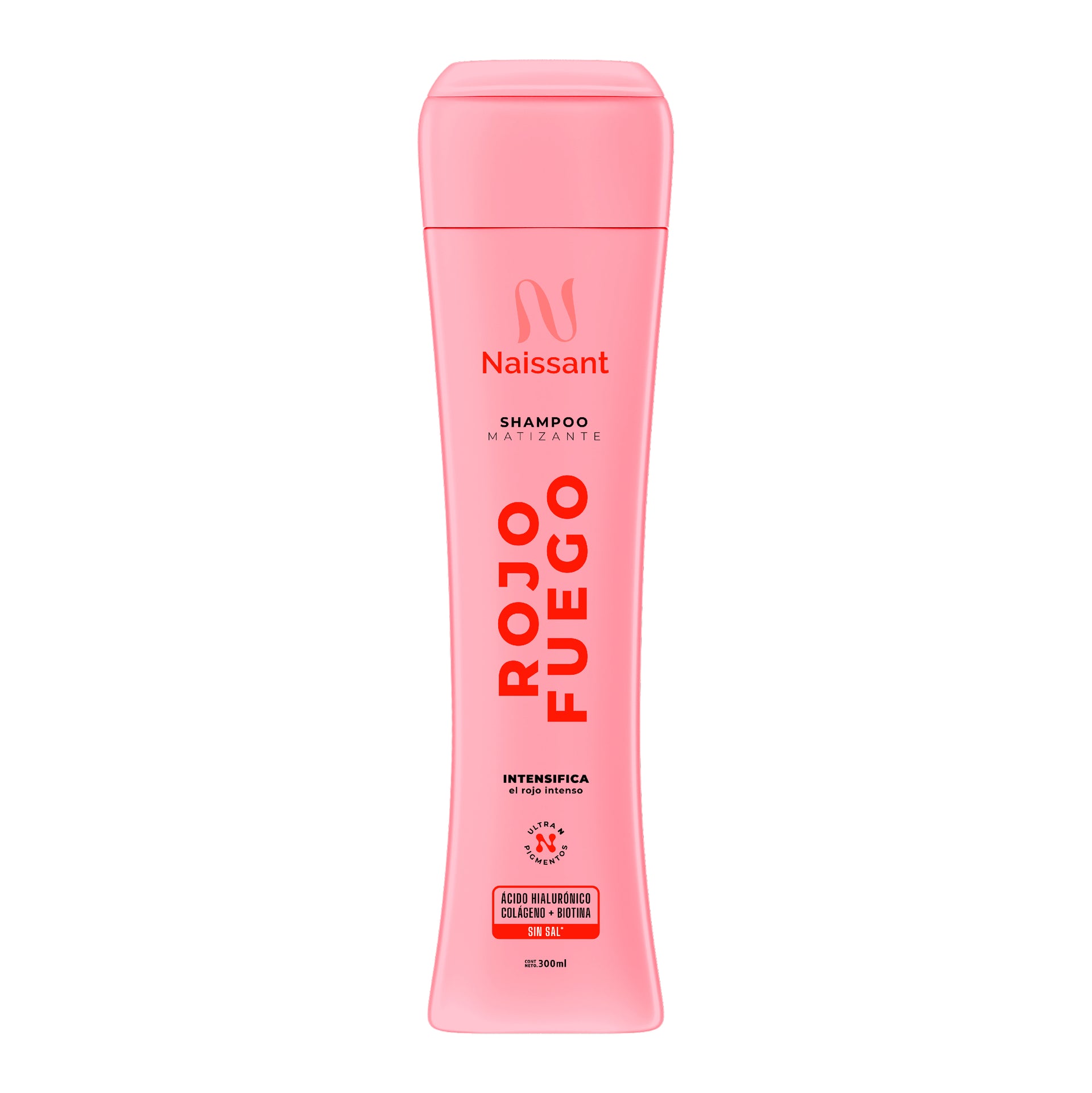 Shampoo Matizante Naissant Tratamiento X 300 ml Rojo Fuego