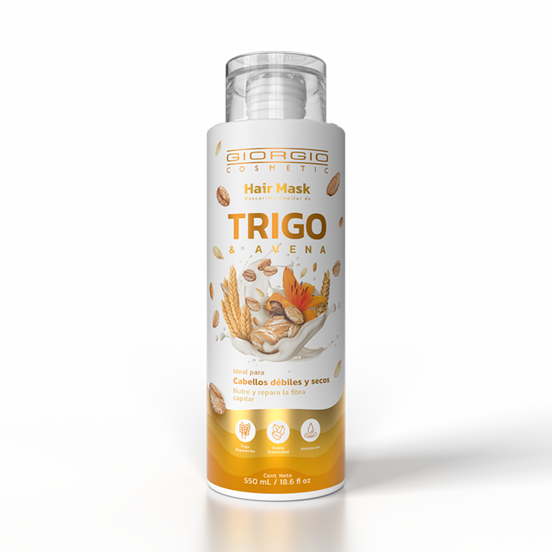 MASCARILLA CAPILAR TRIGO Y AVENA GIORGIO X 550ML
