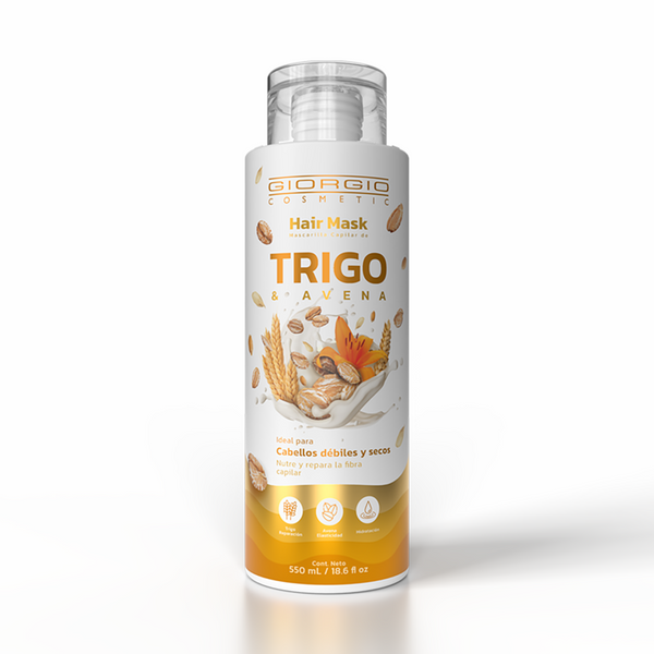Mascarilla Capilar Trigo y Avena Giorgio 550ml