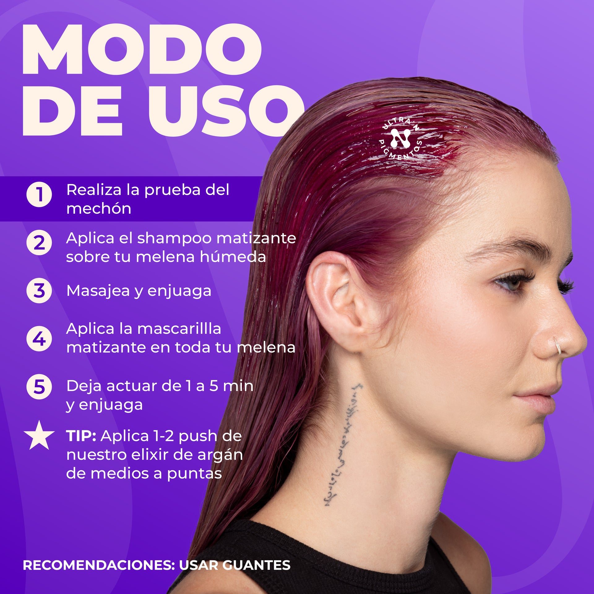 Shampoo Matizante Naissant Tratamiento X 300 ml Violeta