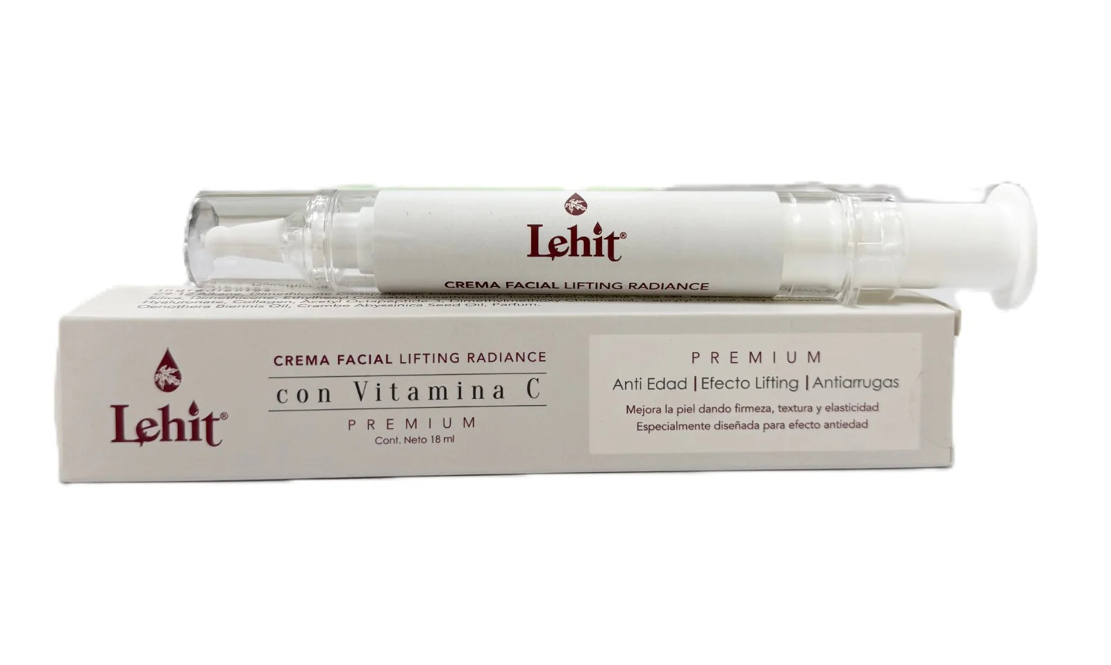 CREMA FACIAL ANTIEDAD LIFTING RADIANCE CON VITAMINA C LEHIT