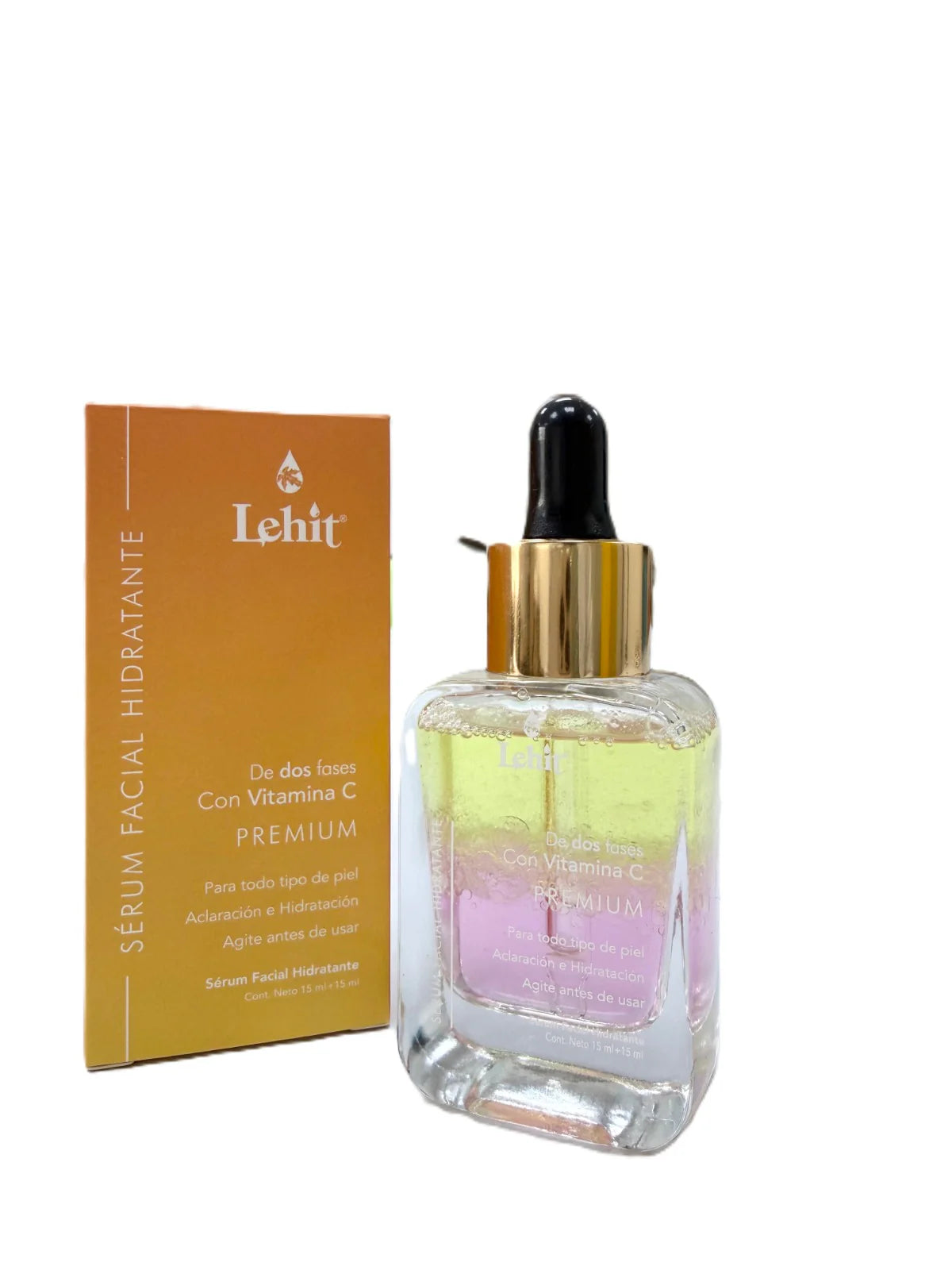 SERUM FACIAL DOS FASES CON VITAMINA C LEHIT X30ML